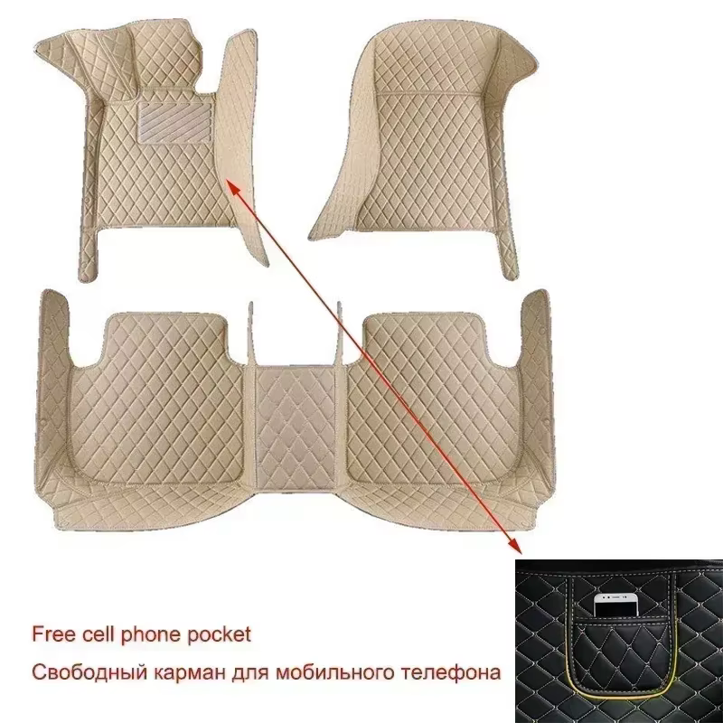 Tapis de sol de voiture personnalisés pour Land Rover