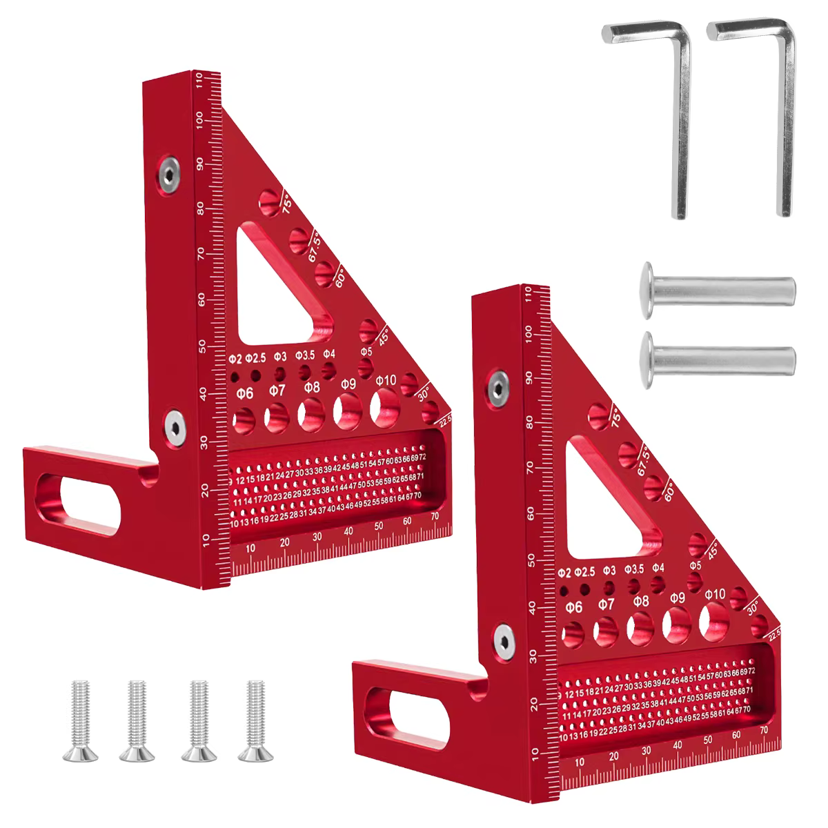 Règle de mesure multi-angle 3D