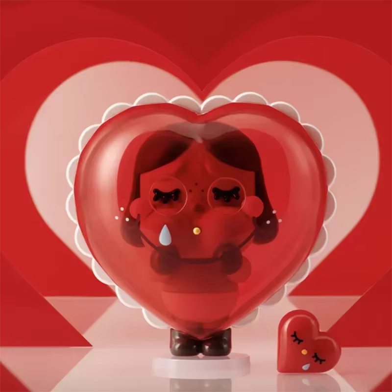 POP MART CRYBABY CRYING pour LOVE série boîte aveugle jouets Kawaii Anime figurine Caixa Caja Surprise