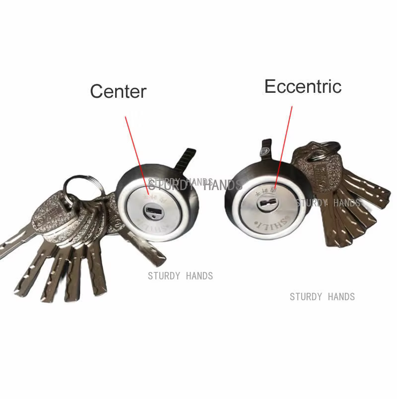 Cylindre de serrure de porte extérieur de niveau C
