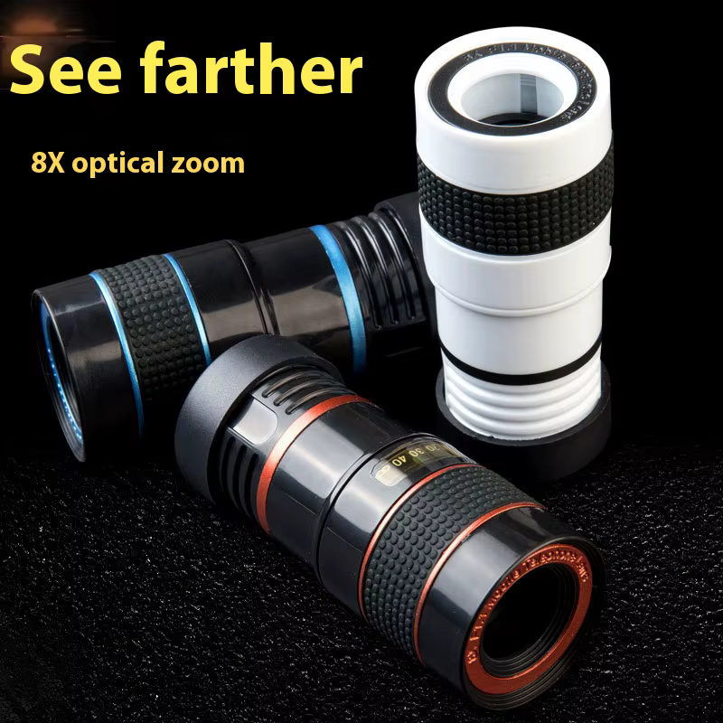 Téléobjectif de téléphone caméra Zoom universel objectif haute définition effet de mise au point photographie grande