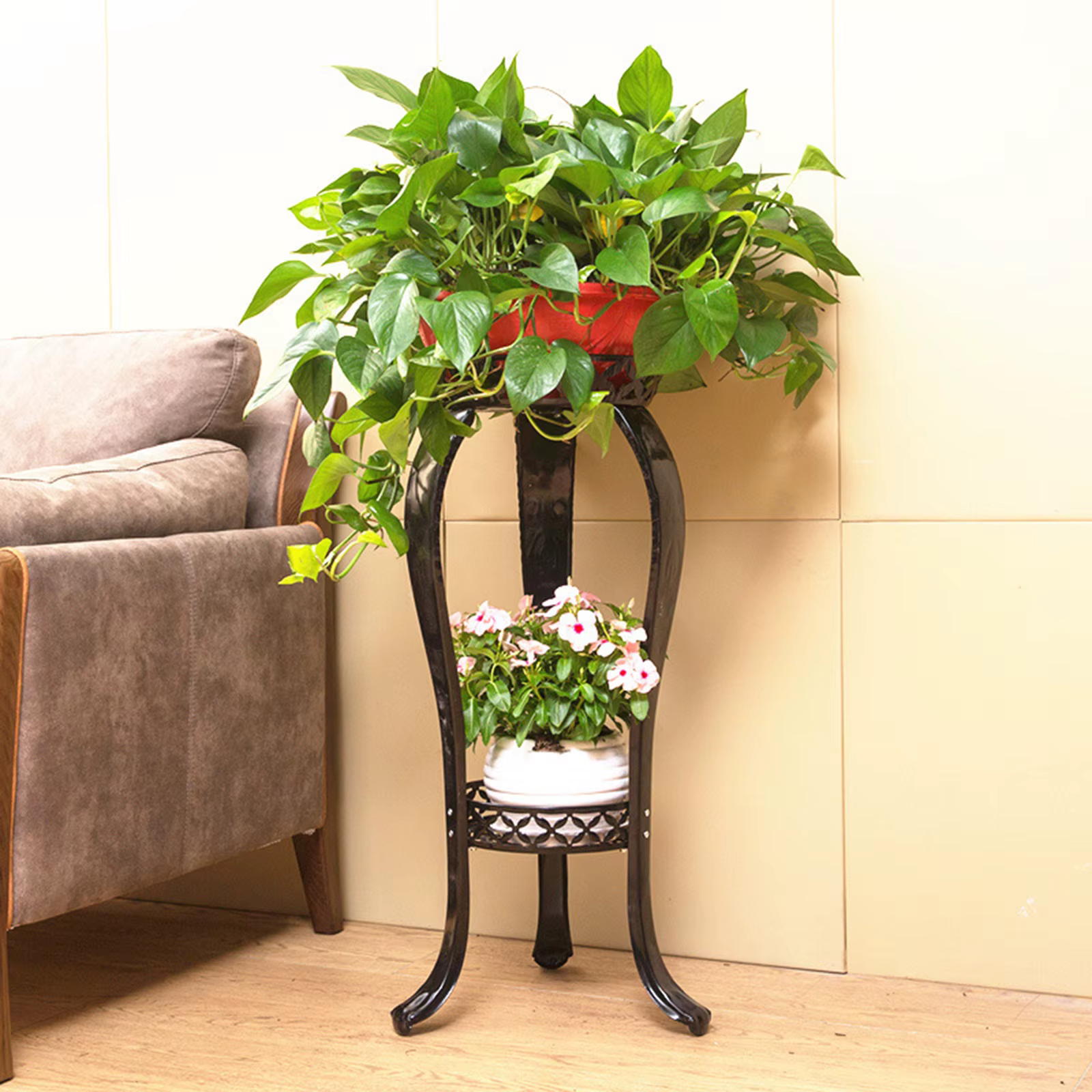 Support de rangement pour jardinière
