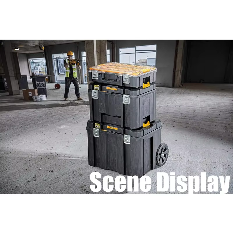 DEWALT TSTAK IP54 boîte de rangement Mobile verrouillable étanche à la poussière empilable grande taille