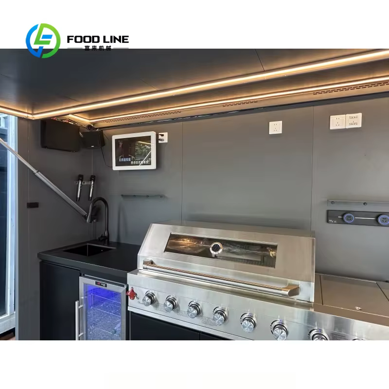 Abri de cuisine extérieur personnalisé et imperméable avec pergola
