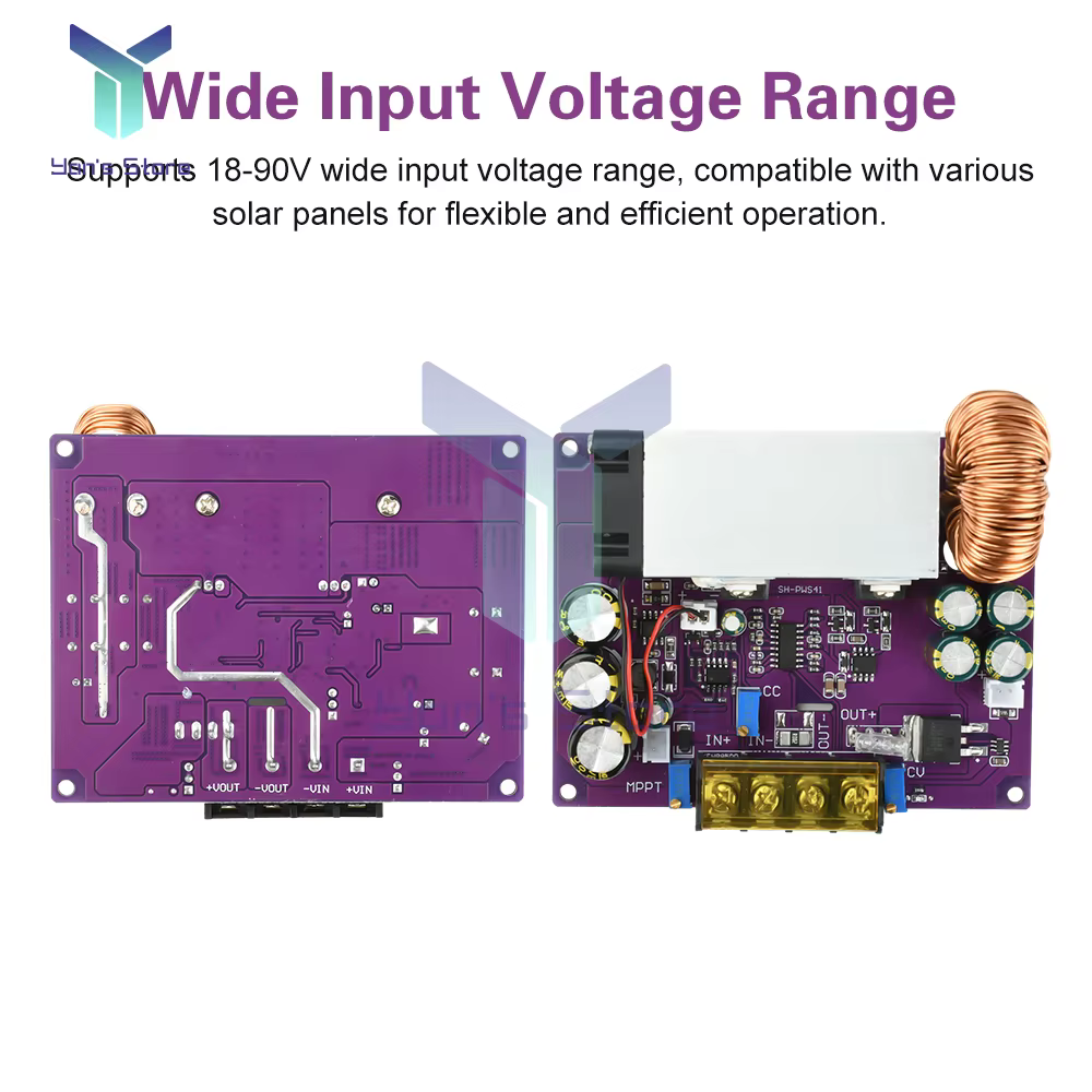 DC 18-90V à DC 2-60V 800W MPPT DC-DC Buck tension constante convertisseur de courant Constant régulateur