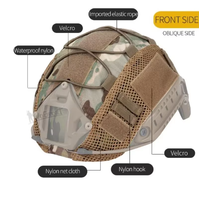 Dulsalomon-Juste de casque avec élastique, tête LYumabov, 50-62cm, laissée PJ BJ Fast, accessoires