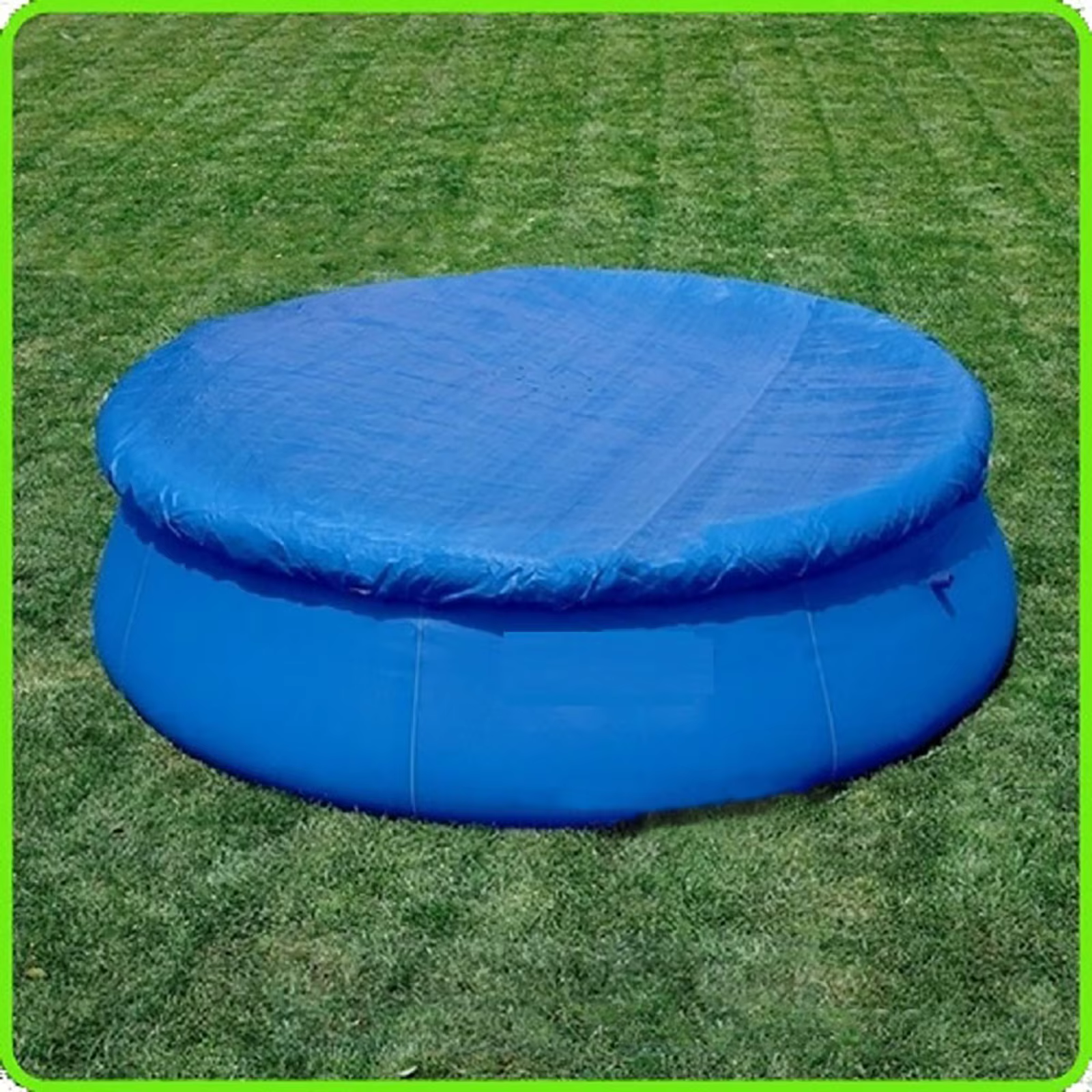 Accessoire de piscine, couverture de piscine, protection de piscine, couverture de piscine ronde, imperméable, anti-poussière, solaire, couverture 2026, réutilisable, résistante aux intempéries, pour