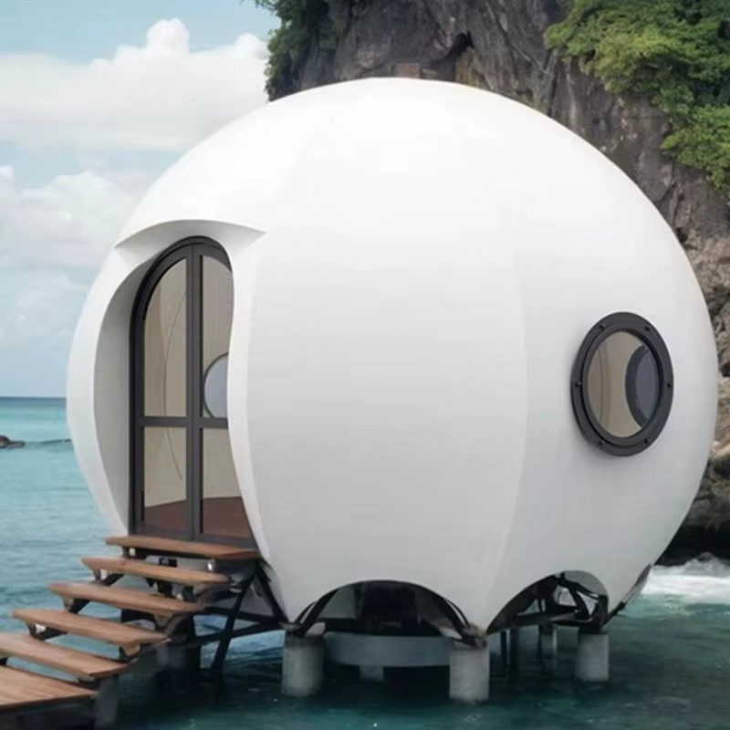 Tente Dôme en PVC Personnalisée pour Glamping Extérieur et Hôtels, Vente en Gros Usine, Toutes Saisons
