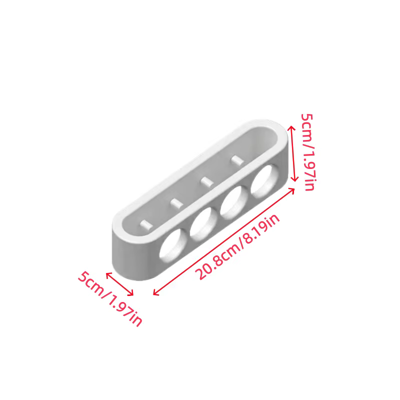 Support pour brosse à dents électrique - Peut contenir 4 brosses
