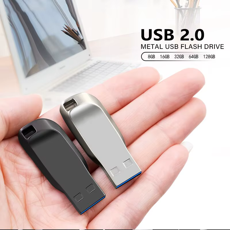 Clé USB 2.0 en métal haute vitesse, clé USB 128, clé USB 2.0, 128 Go, 64 Go, 32 Go, 16 Go, 8 Go, 64 Go, 2.0 Go, nouveau