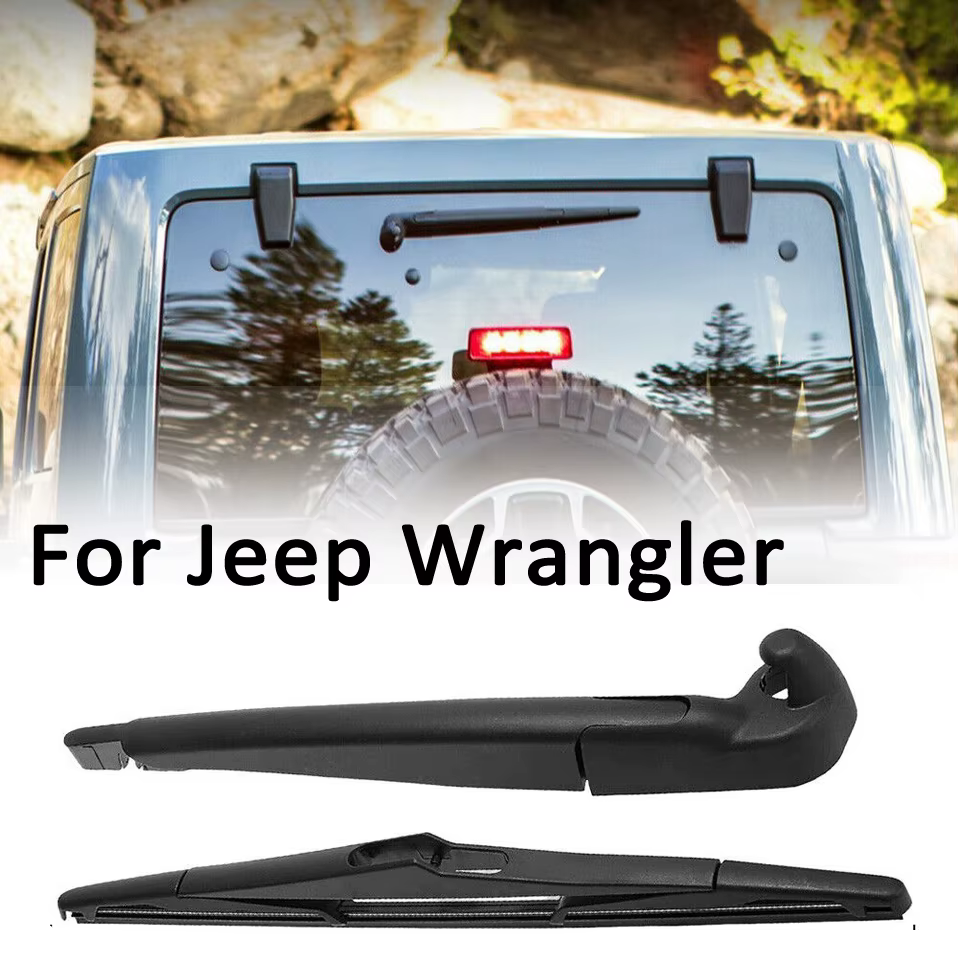 Balai de bras d'essuie-glace arrière pour Jeep Wrangler 2007 – 2017 pour Wrangler JK 2018, remplacement OEM
