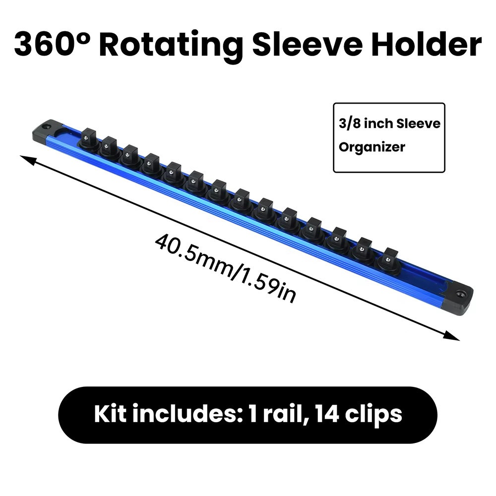 360 ° Support de douille magnétique pivotant