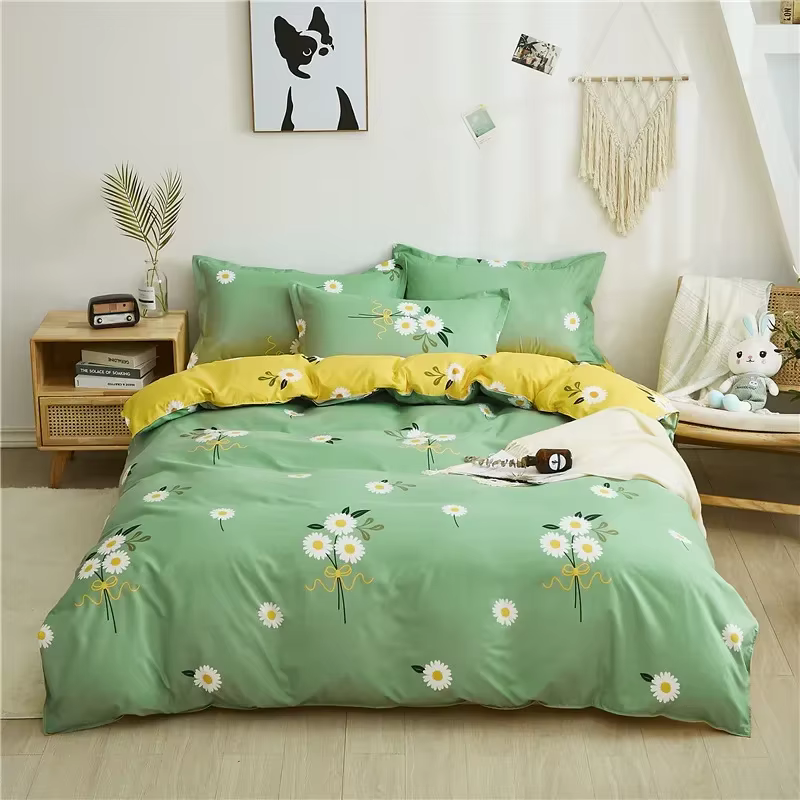 Housse de couette imprimée de dessins animés mignons, 220x240, motif charmant, housse de couette pour adultes et enfants, housse de couette double face AB, sans taies d'oreiller