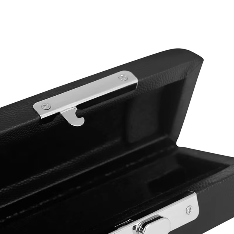 1 pièce boîte de rangement en cuir Piccolo 16 trous