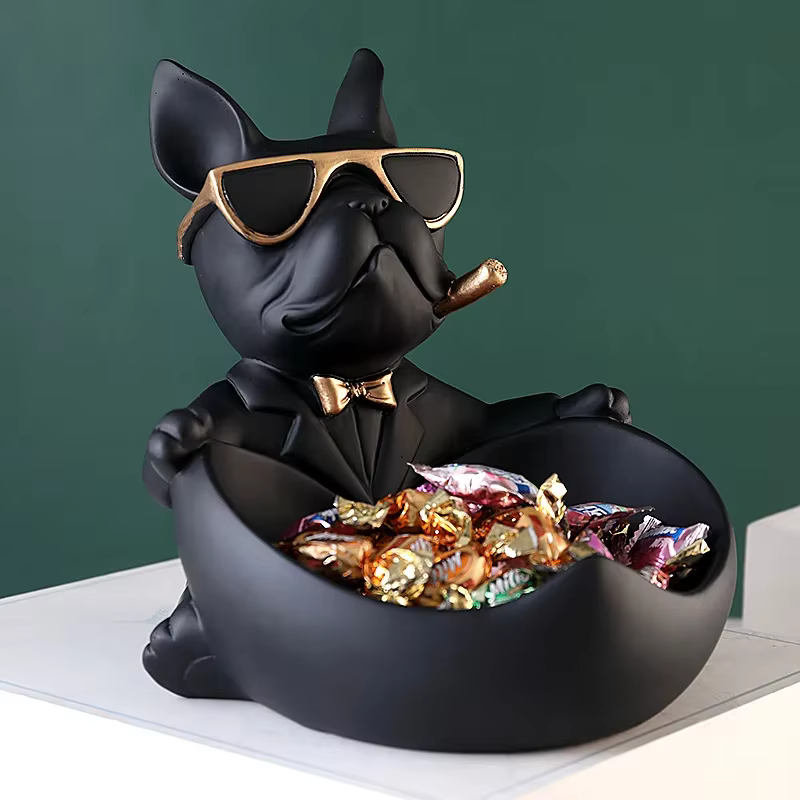 Décor à la maison Cool chien Figurine