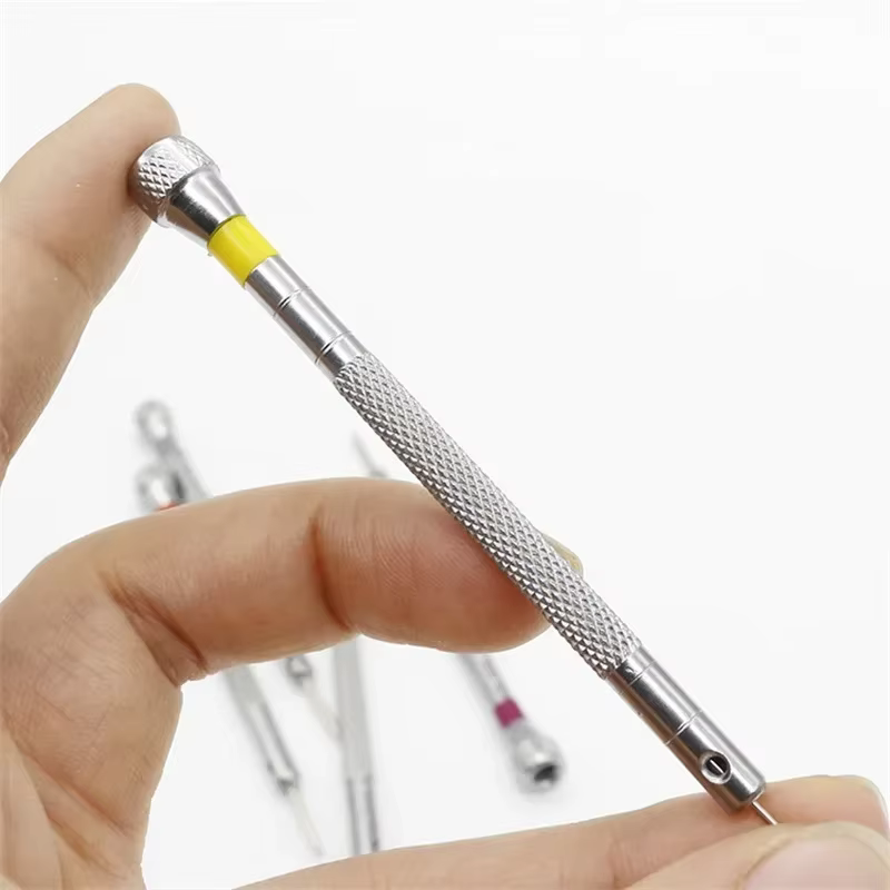 Petit tournevis en acier de 0.8 à 1.6mm pour la réparation de lunettes de montre
