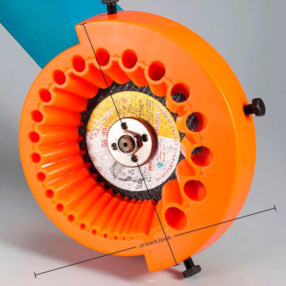 Accessoire d'affûtage de forets de 2 à 13 mm pour meuleuses d'angle – Outil manuel de meulage