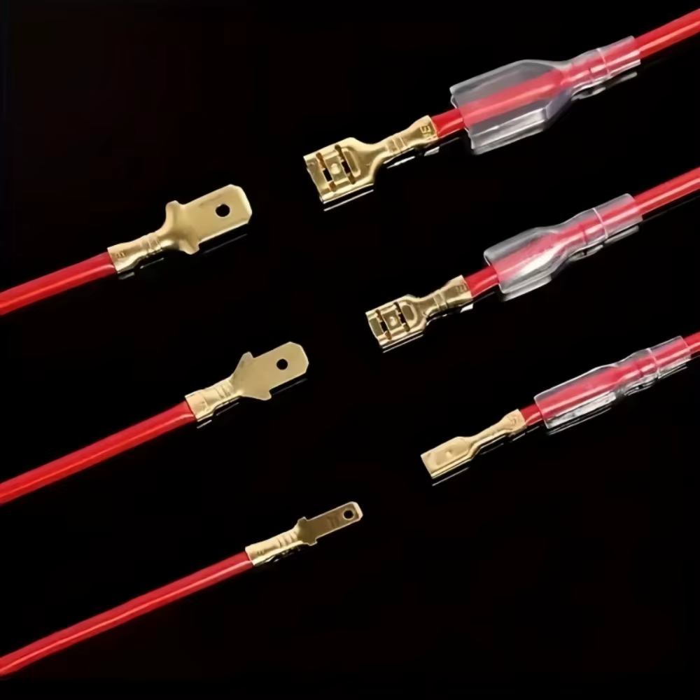 270 pièces/boîte – Kit combiné de connecteurs à sertir isolés et scellés transparents pour fils