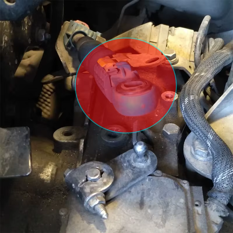 Adaptateur de connecteur de liaison d'extrémité de câble de levier de changement de vitesse, boucle de sélection pour Peugeot 407 206 207 307 308 408 pour Nissan Qashqai