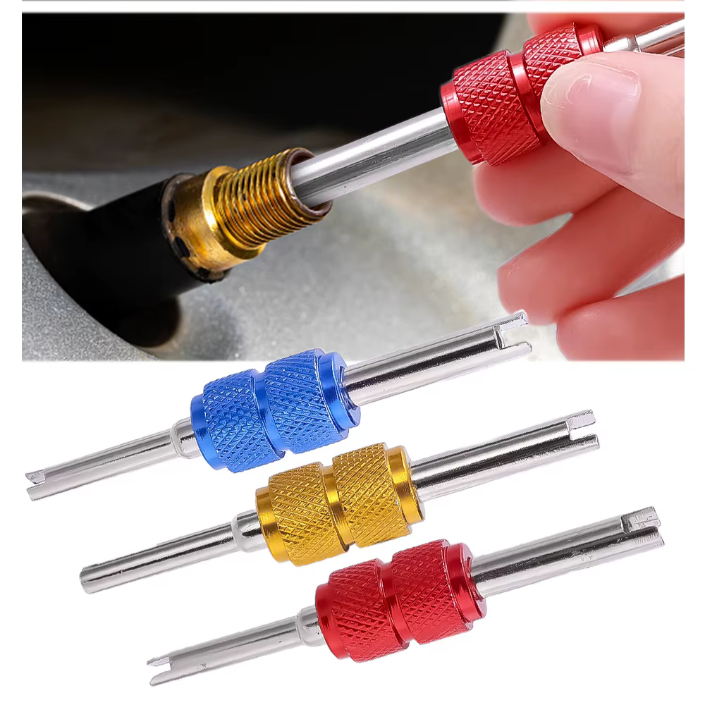 Tournevis universel pour enlever les tiges du noyau de Valve de pneu