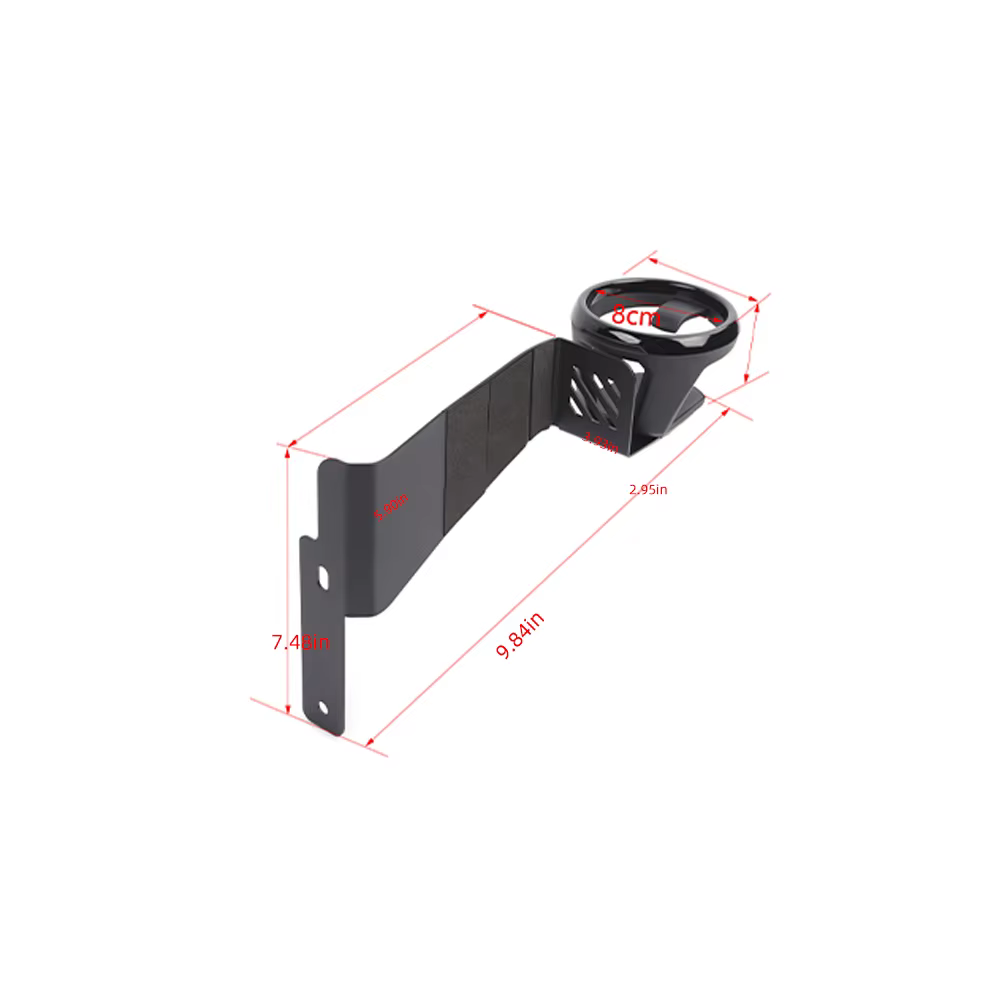 BAWA-Porte-boissons latéral de la console centrale, tasse à eau, support rapide pour Jeep Wrangler TJ, 1997, 1998, 1999, 2000, 2001, 2002, 2003, 2004, 2005, 2006
