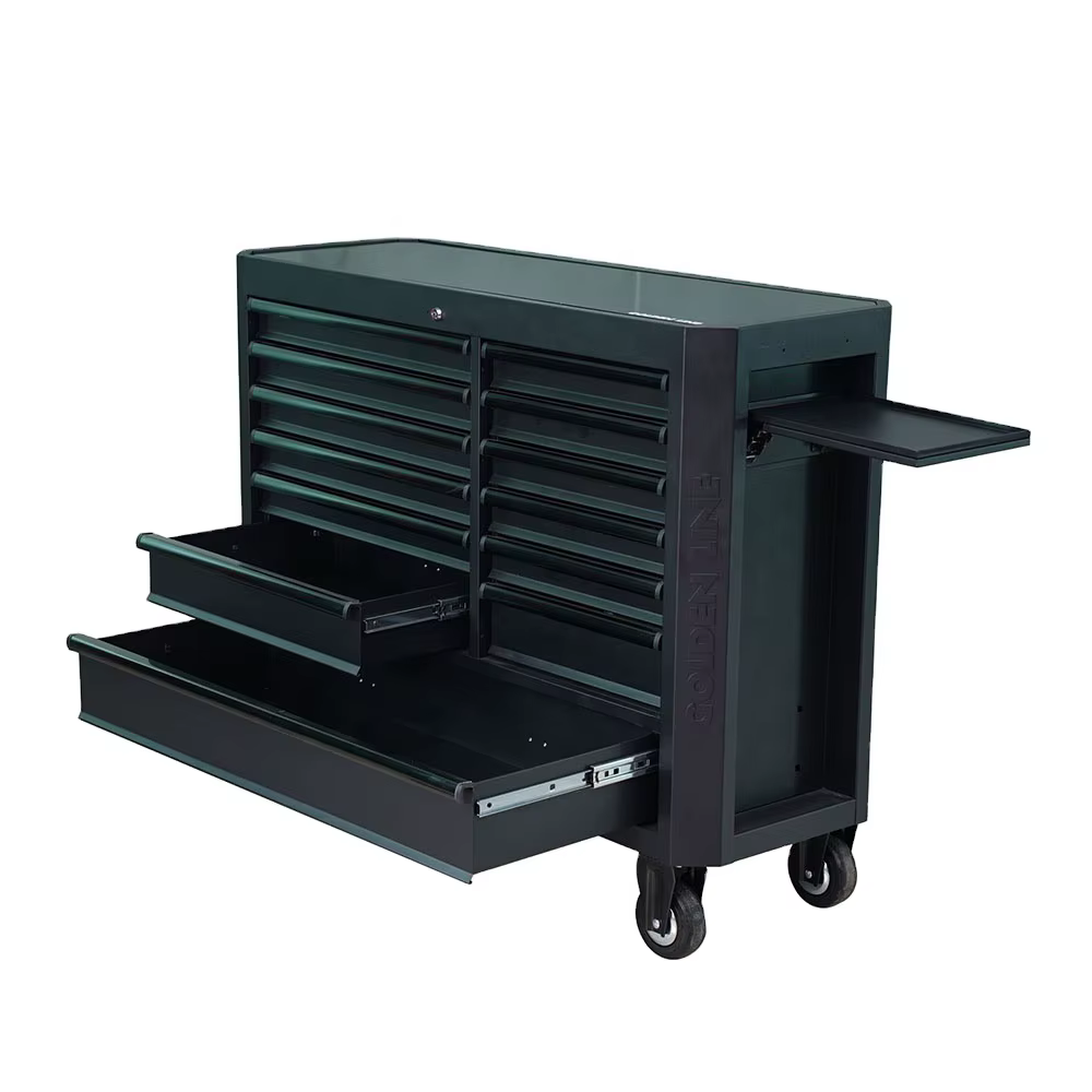 Chariot d'atelier robuste avec armoire à outils