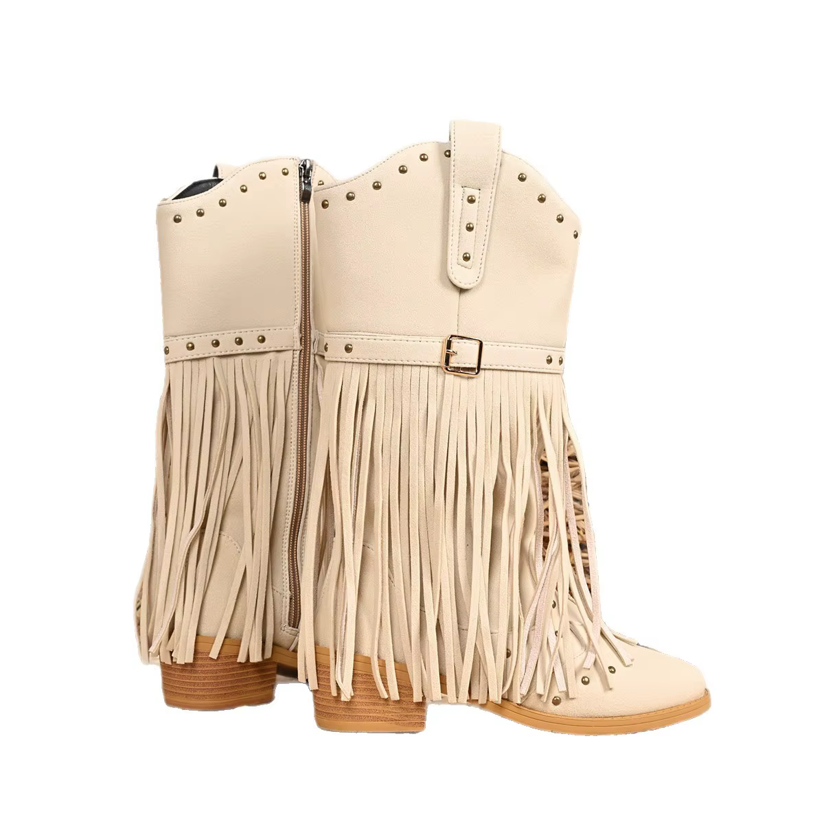 Bottes de cowboy montantes pour femme style western