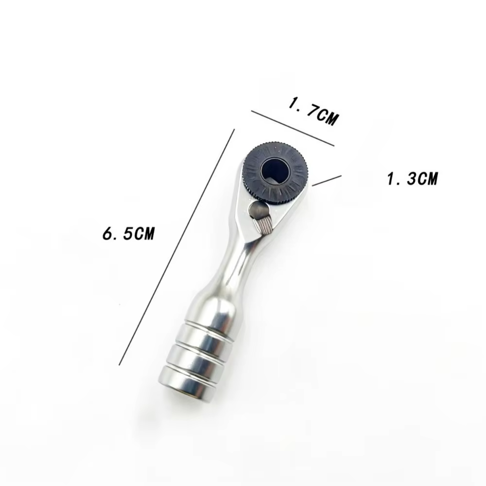 Clé à cliquet miniature de 1/4 pouce pour petits espaces