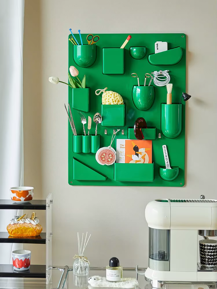 Grande étagère de rangement murale réglable T1