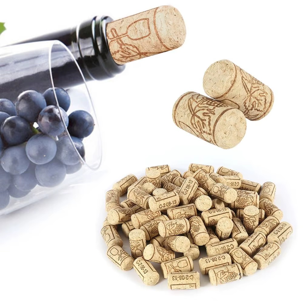 Bouchon de bouchons de vin en bois de 22mm