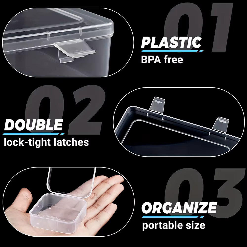 Boîte de rangement multifonctionnelle pour broderie diamant DIY