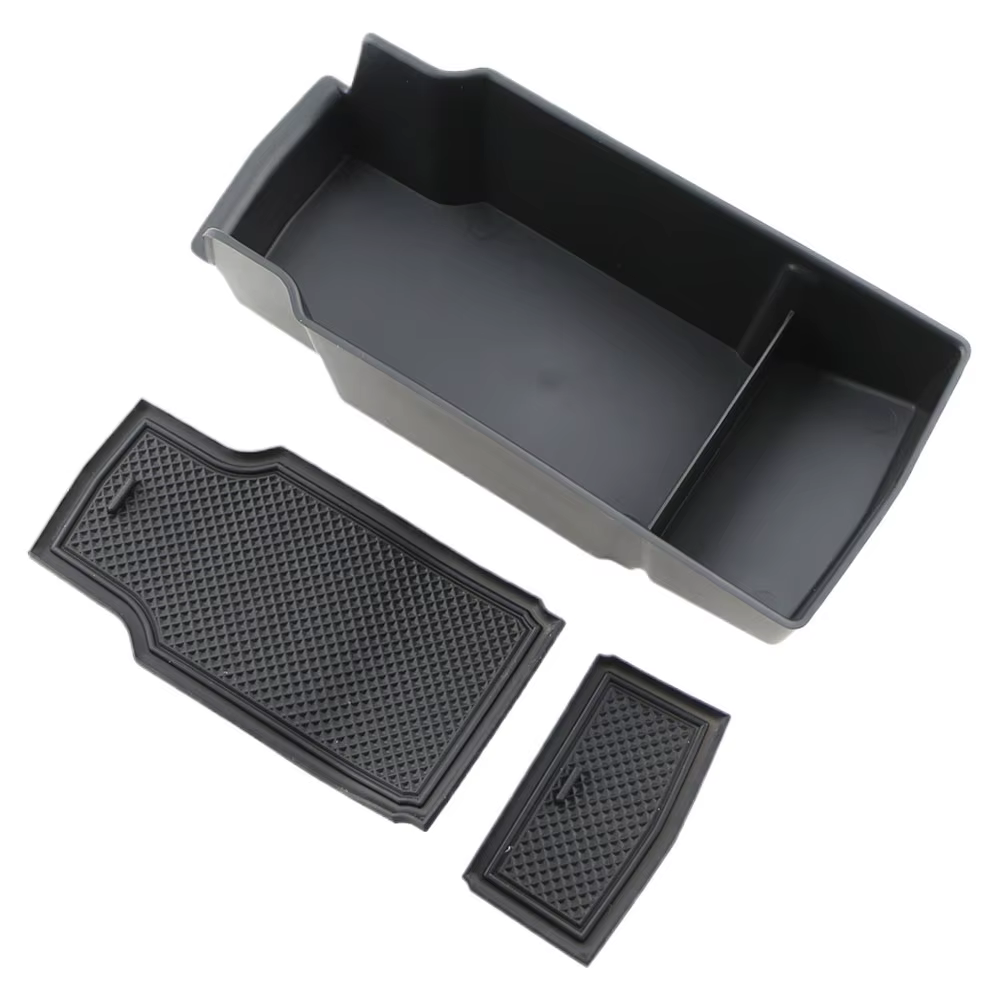 Plateau de boîte de rangement d'accoudoir pour Peugeot 2008 208 II 2019 2020 2021 2022 2023 2024