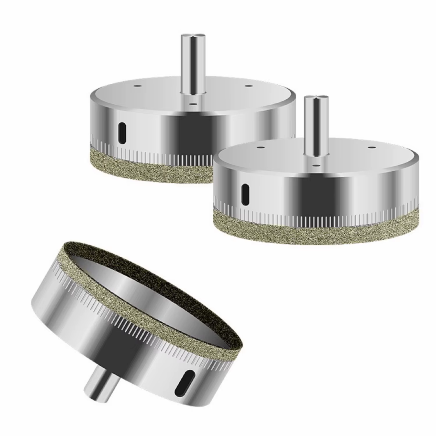 Scie cloche pour verre et marbre 105 mm/110 mm/115 mm/120 mm | Revêtement diamant