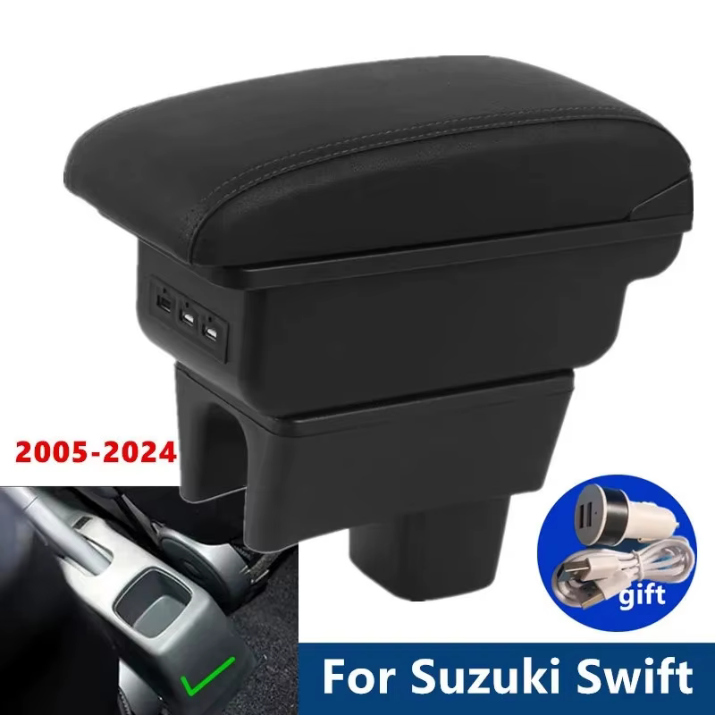 Boîte d'accoudoir pour Suzuki Swift 2005-2026