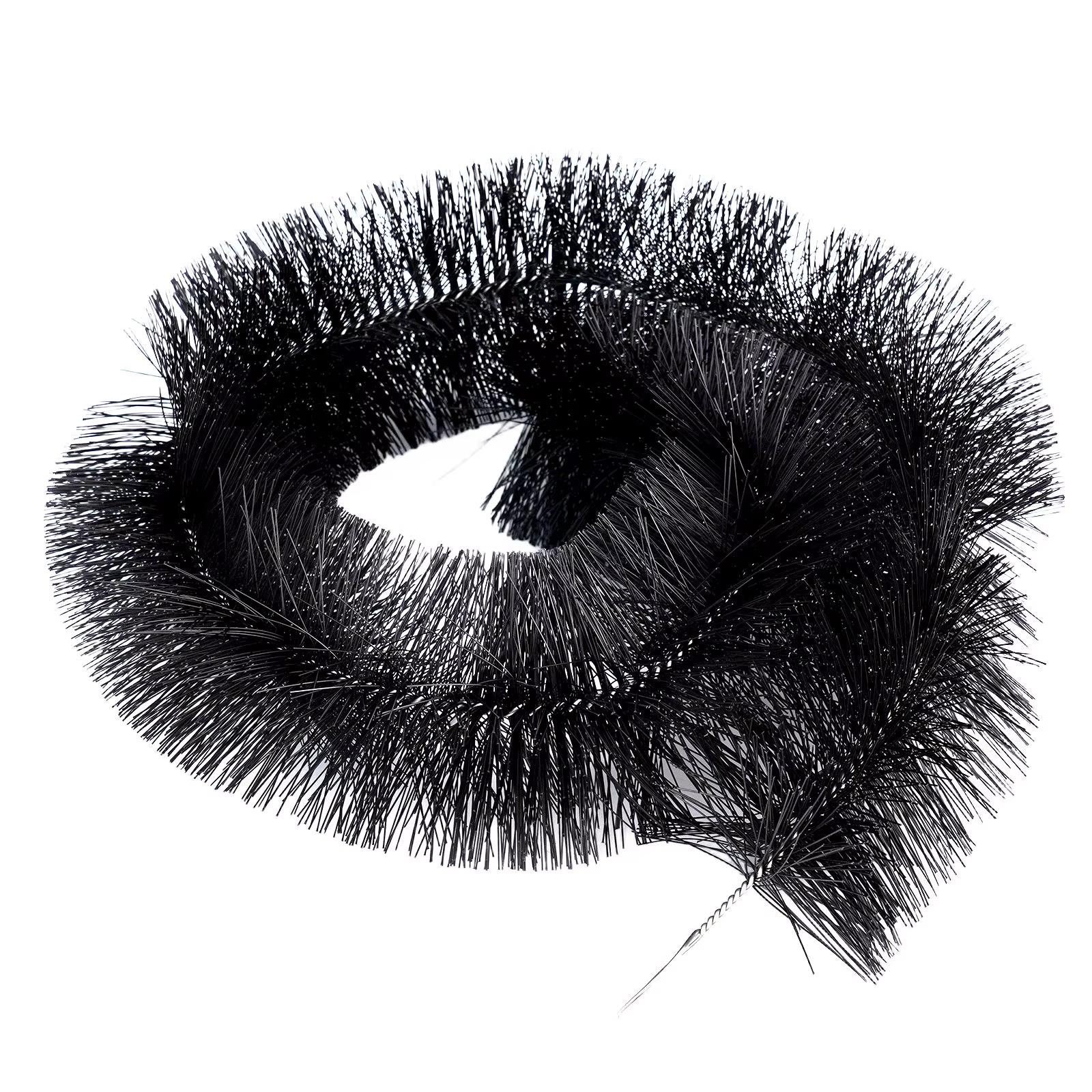 Brosse de nettoyage de gouttière 100 mm x 1 m – Filtre robuste pour feuilles et débris destiné aux tuyaux de drainage de toiture