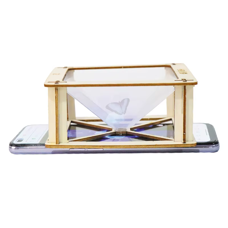 Kit de modèle de Projection holographique 3D DIY, jouet de construction scientifique et éducatif pour enfants, jouet cadeau pour enfants