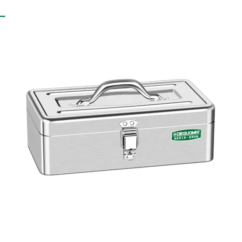 Boîte à outils de protection en acier inoxydable