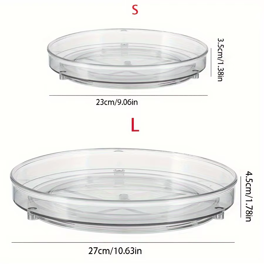 Plateau tournant en plastique