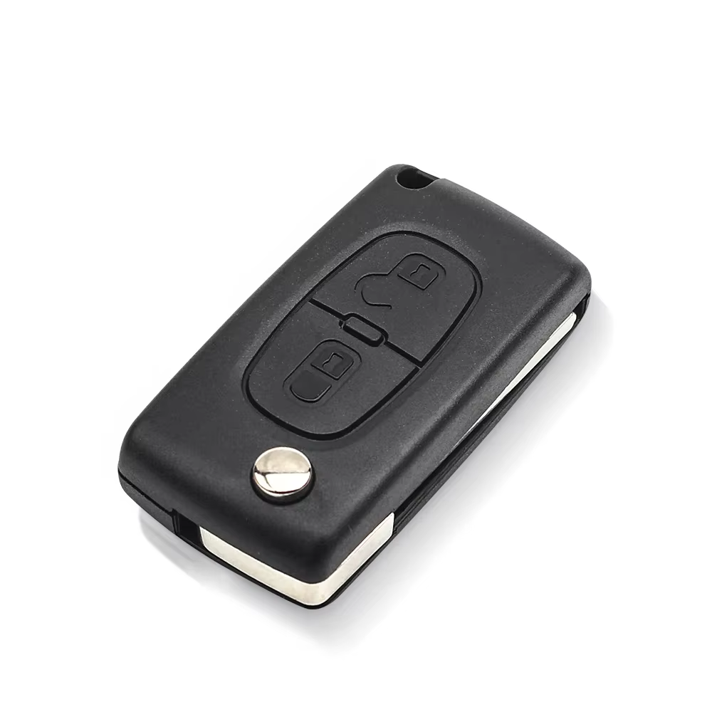 KEYYOU – clé télécommande à 2 boutons HU83 / VA2 avec batterie