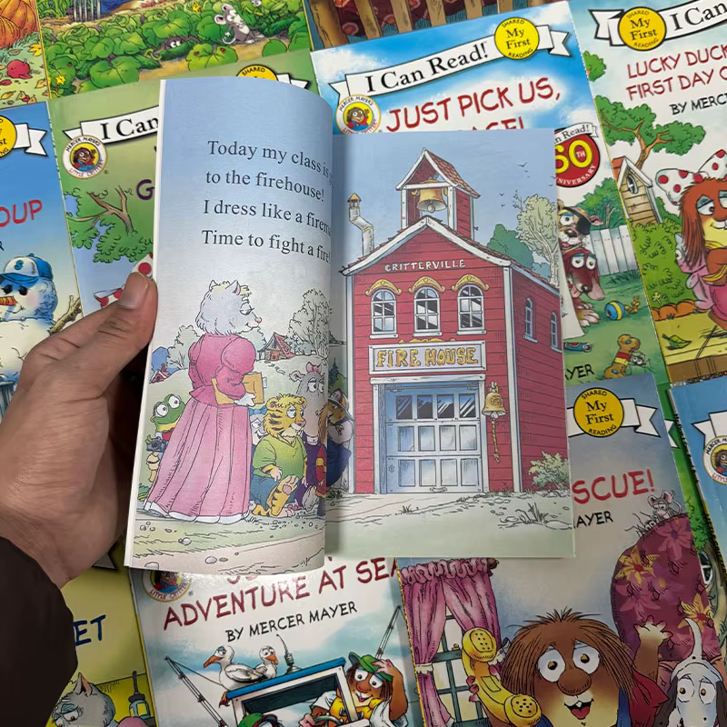 Nouveau - Je peux lire - Niveau 1 - Little Critter - 22 livres/ensemble - Livre d'histoires en anglais pour enfants