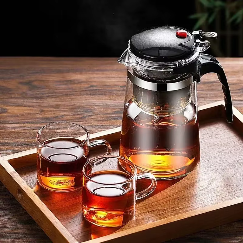 Théière en verre de 500ml à 1000ml