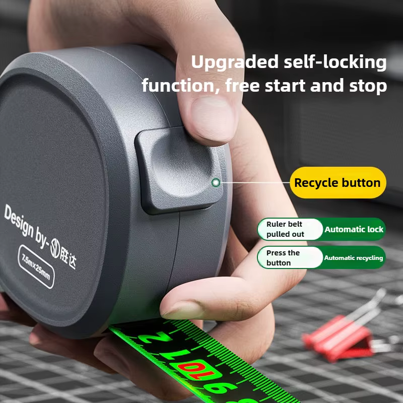 Règle de mesure métrique en acier