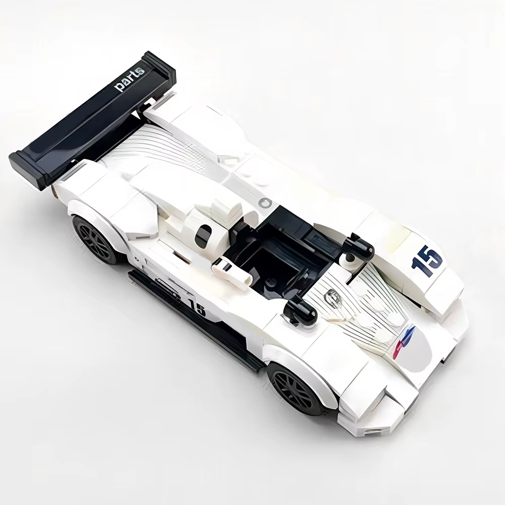 Nouveau MOC 1999 Le Mans vitesse ​ ​ Série V12 voiture de course LMR blocs de construction bricolage assemblage modèle