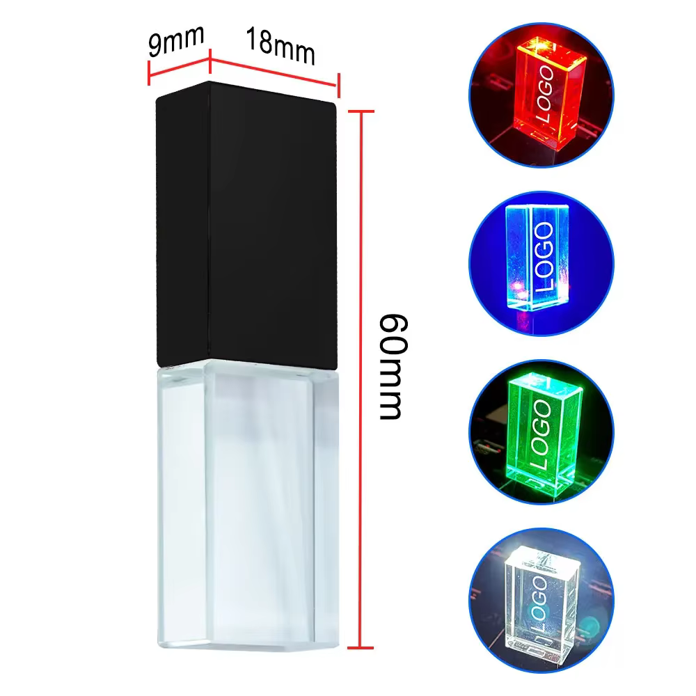 Clé USB 3.0 avec Logo de voiture en cristal, 32 go, LOGO personnalisé gratuit, 64 go 128 go, modèles personnalisés, clé USB, disque U 16 go