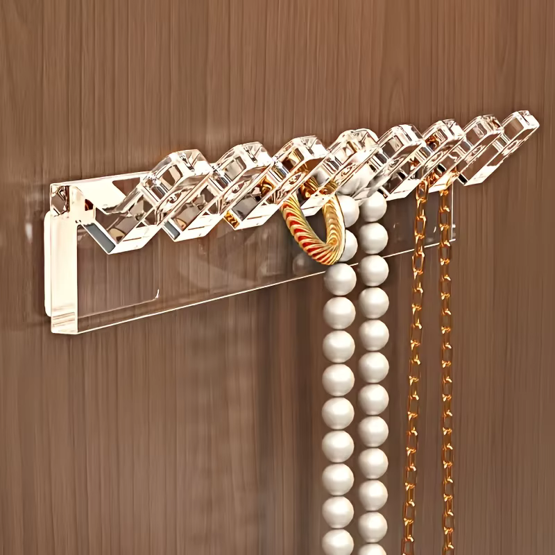 Organisateur de colliers auto-adhésif 3/6 pièces