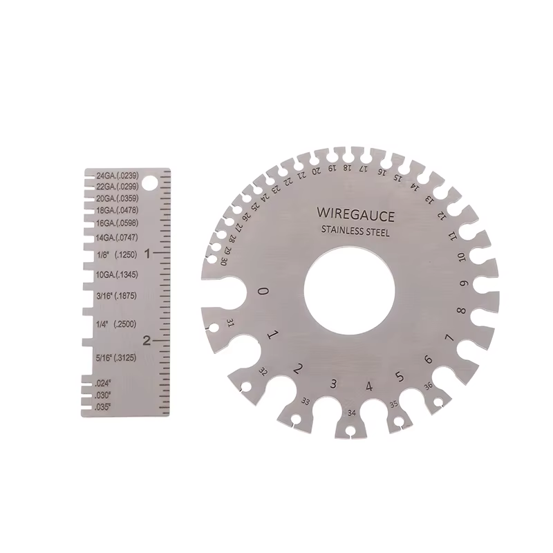 Jauge de fil ronde AWG SWG 0-36