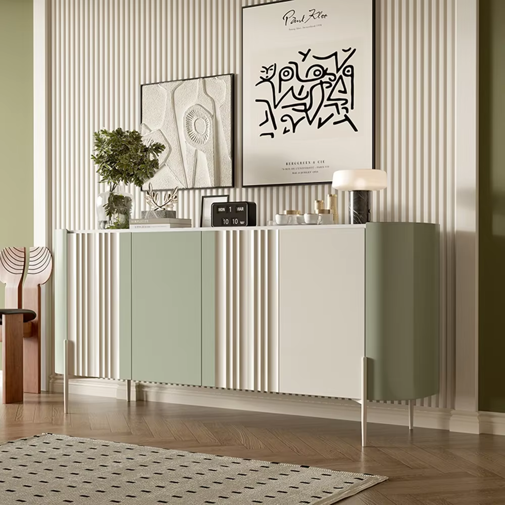 Armoire de rangement pour chaussures, salle à manger, Design polyvalent, présentoir artisanal, Meubles de Bureau blancs, meubles de Rangement