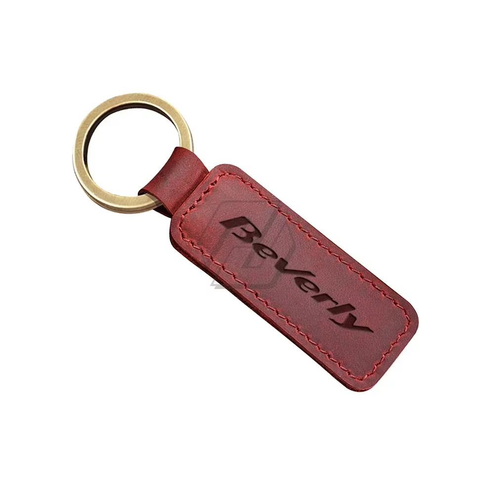 Porte-clés en cuir de vache pour moto et Scooter Beverly 300 S