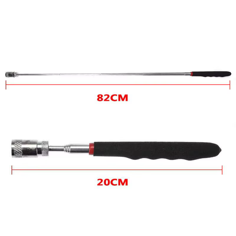 Mini stylo magnétique télescopique Portable avec lumière pour la ramassage des boulons d'écrou