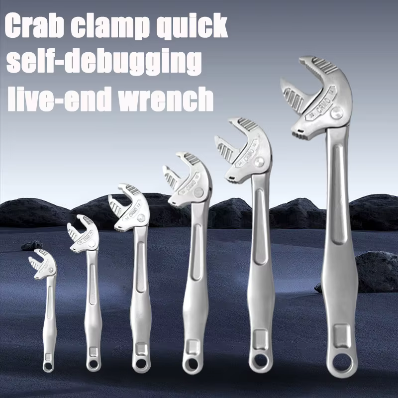 Clé dynamométrique réglable à griffe de crabe robuste